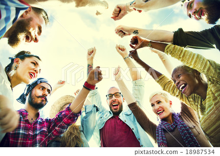 Friends Friendship Leisure Togetherness Fun Concept 18987534