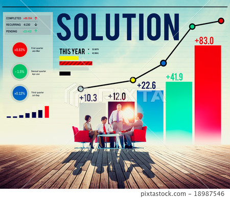Solution Solve Strategy Success Improvement Concept 18987546