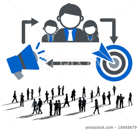 Coaching Leadership Mentoring Target Concept 18988679