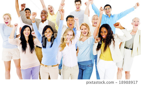 Celebrating Happiness Friendship Togetherness Concept Celebrating Happiness Friendship Togetherness Concept 18988917