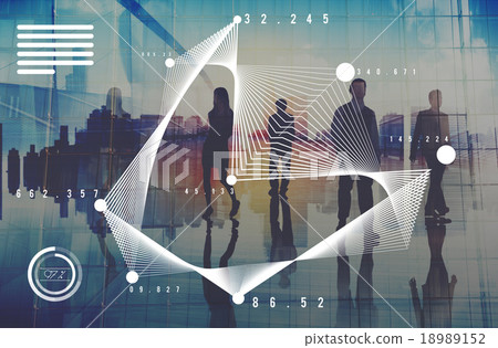 Business Commuter Statistics Business Analysis Concept 18989152