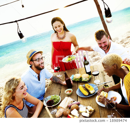 Friends Celebration Cheers Happiness Bonding Concept Friends Celebration Cheers Happiness Bonding Concept 18989474