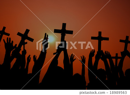 Cross Catholicism Determination Spiritually Crucifix Concept Cross Catholicism Determination Spiritually Crucifix Concept 18989563