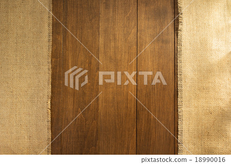 burlap hessian sacking on wooden burlap hessian sacking on wooden 18990016