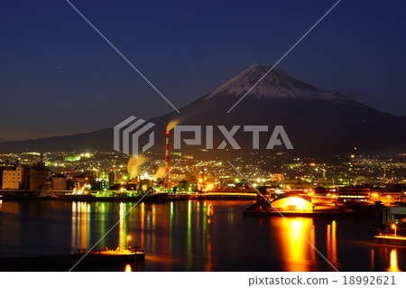 Fuji and night view 18992621