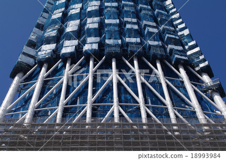 Under construction under the Sky Tree Under construction under the Sky Tree 18993984