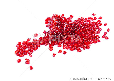 Pomegranate isolated on white background Pomegranate isolated on white background 18994689