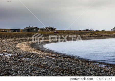 Beautiful scenic view of Spitsbergen 18997952