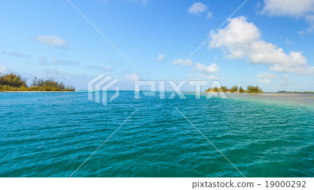 Tropical beach in Cayo Largo island Tropical beach in Cayo Largo island 19000292