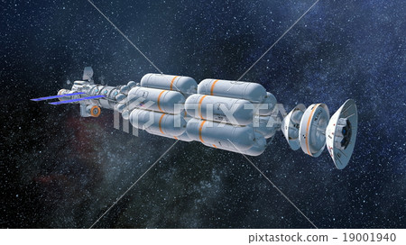Space Station Supply Machine - Stock Illustration [19001940] - PIXTA