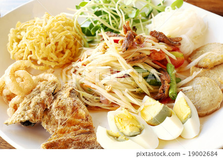 papaya salad papaya salad 19002684