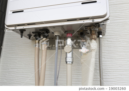 Hot water supply pipe piping cable lower part 19003260