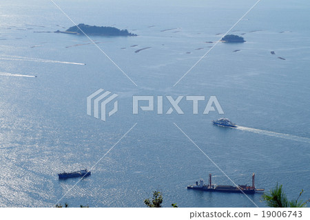 Scenery of Hiroshima Bay Scenery of Hiroshima Bay 19006743