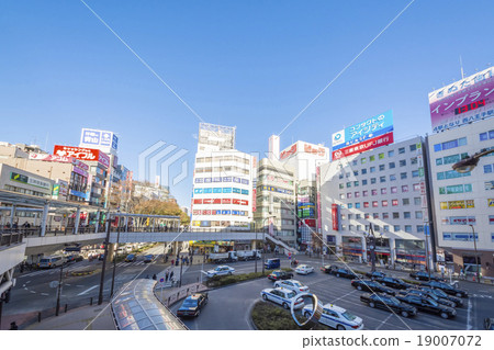 Tachikawa Station North Exit Taxi stand 19007072