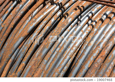 Rusty wire rod coil  19007468