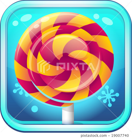 Icon candy caramel for computer game 19007740