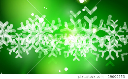 Christmas green abstract background with white 19009253
