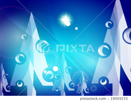 Christmas blue abstract background with white 19009255