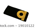 Isolated Navy epaulet rank sign 19010122