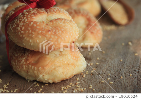 Bread garlic with sesame Bread garlic with sesame 19010524