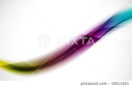 Colorful wave line, abstract background with light - Stock Illustration ...