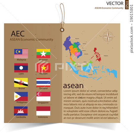 design of happy abstract brochure  19015801