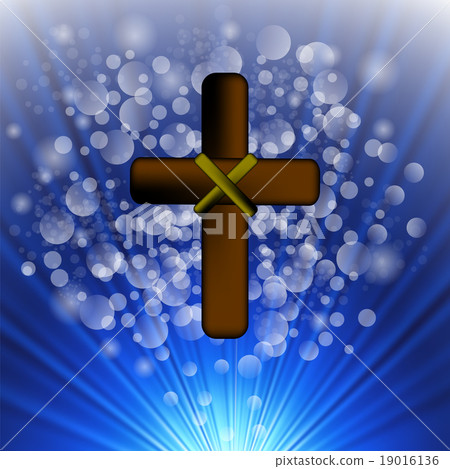 Simple Brown Wooden Cross Simple Brown Wooden Cross 19016136