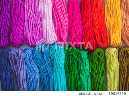 The embroidery floss The embroidery floss 19016539