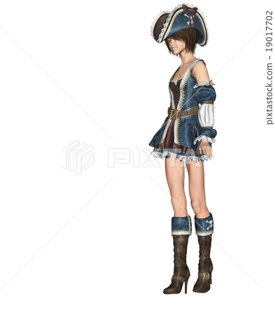 女性時尚點菜perming3DCG插圖素材 女性時尚點菜perming3DCG插圖素材 19017702