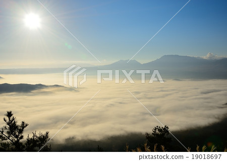 Sea of clouds Sea of clouds 19018697