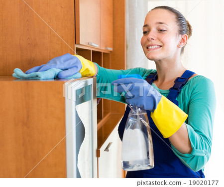professional cleaner cleaning the office professional cleaner cleaning the office 19020177