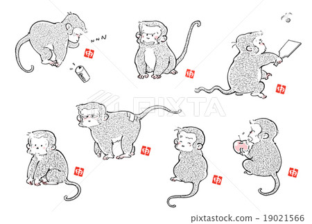 猴子姿勢7 猴子姿勢7 19021566