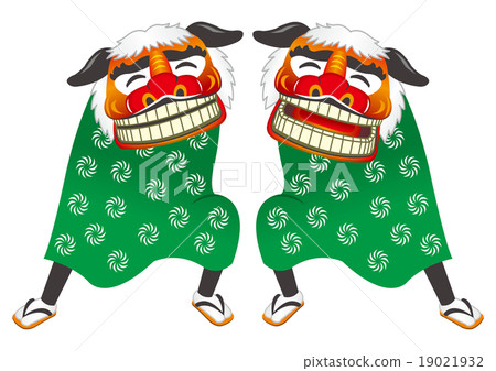 Shishimai - Stock Illustration [19021932] - PIXTA