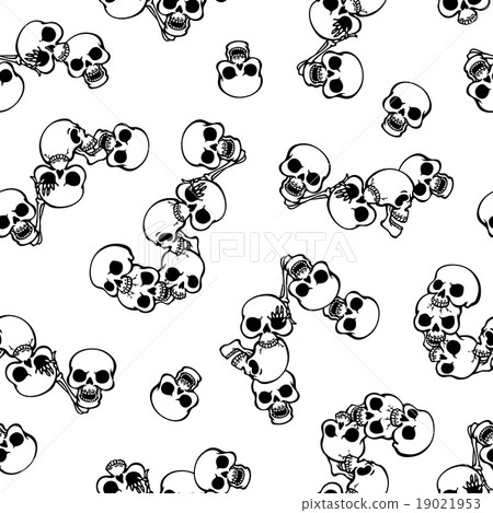 Skull pattern Skull pattern 19021953