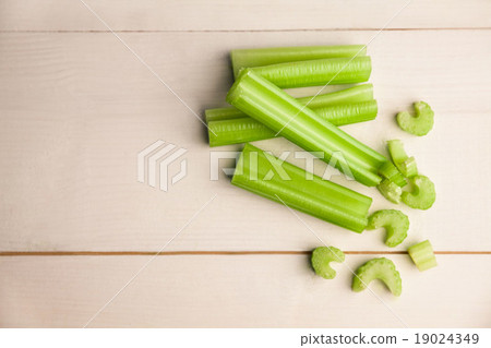 Pieces and slices of celery 19024349