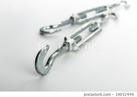 Two industrial hooks 19032449