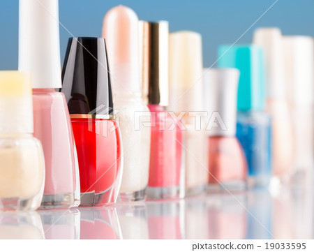 Colorful nail polish 19033595