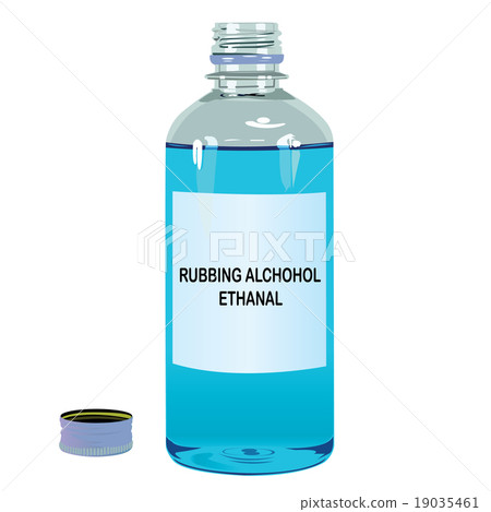 rubbing Alcohol Ethanal Vector 19035461