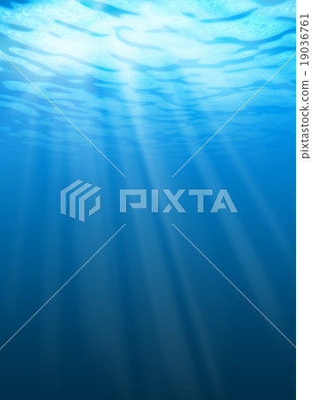 Water ripples underwater Water ripples underwater 19036761