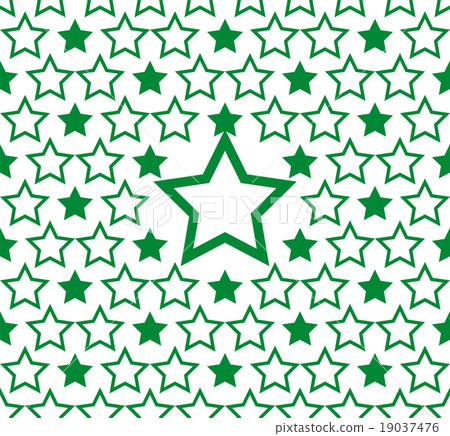 seamles green star pattern design background 19037476