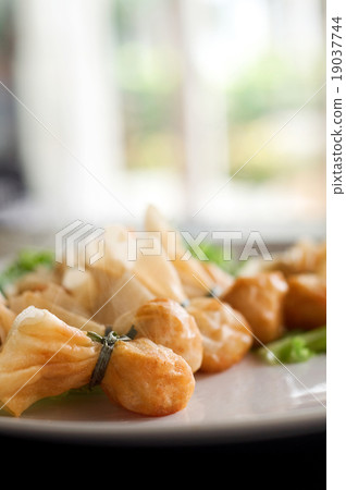 fried dumplings fried dumplings 19037744