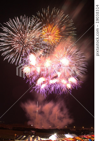 Ebisu Flower Firework Festival Fireworks in winter 19038314