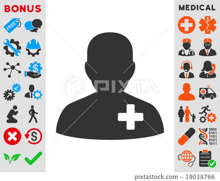 Medical Volunteer Icon Medical Volunteer Icon 19038766
