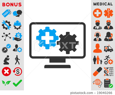 Medical Process Monitoring Icon 19040266