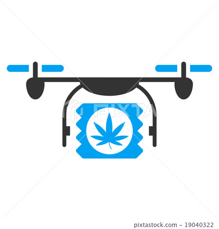 Drugs Drone Shipment Icon Drugs Drone Shipment Icon 19040322