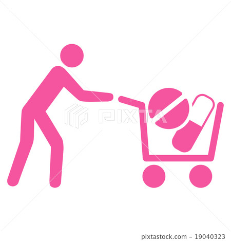 Drugs Shopping Icon Drugs Shopping Icon 19040323