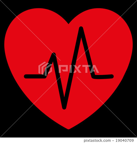 Heart Ekg Icon 19040709