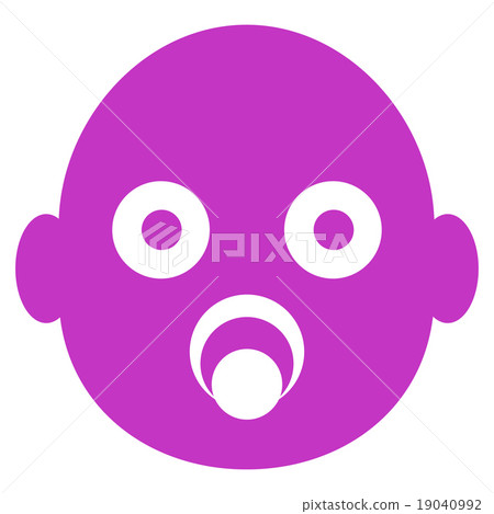 Baby Head Icon 19040992