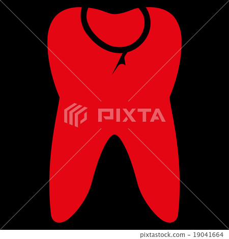 Tooth Caries Icon 19041664