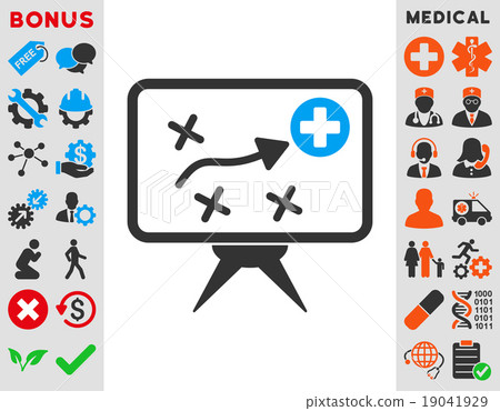 Health Strategy Icon Health Strategy Icon 19041929